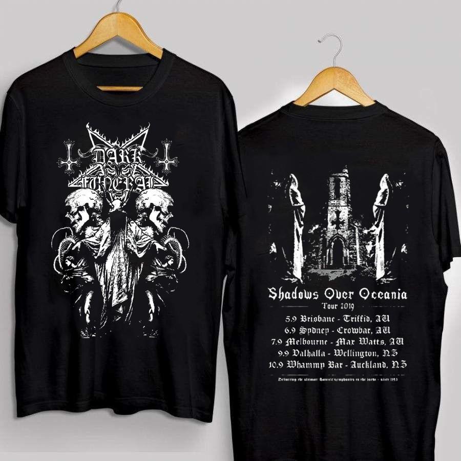 

HOT 2 Sides Dark Funeral Black Cotton All size S5XL Shirt HRN618 Unisex T-Shirt L
