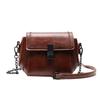 Fashionable Retro Niche Design Commuter Bag with Chain Strap and Single Shoulder Crossbody Bag