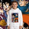 Dragonball Hoodie Kinder Goku Anime Manga Cartoon Japanische Jungs Spiel Cool Vintage Oversized Freizeit Sport Pullover