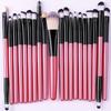 20Pcs/Set Eyeliner Makeup Brush Set Cosmetic Foundation Cosmetic Brushes Kit  for Cheeks Eye