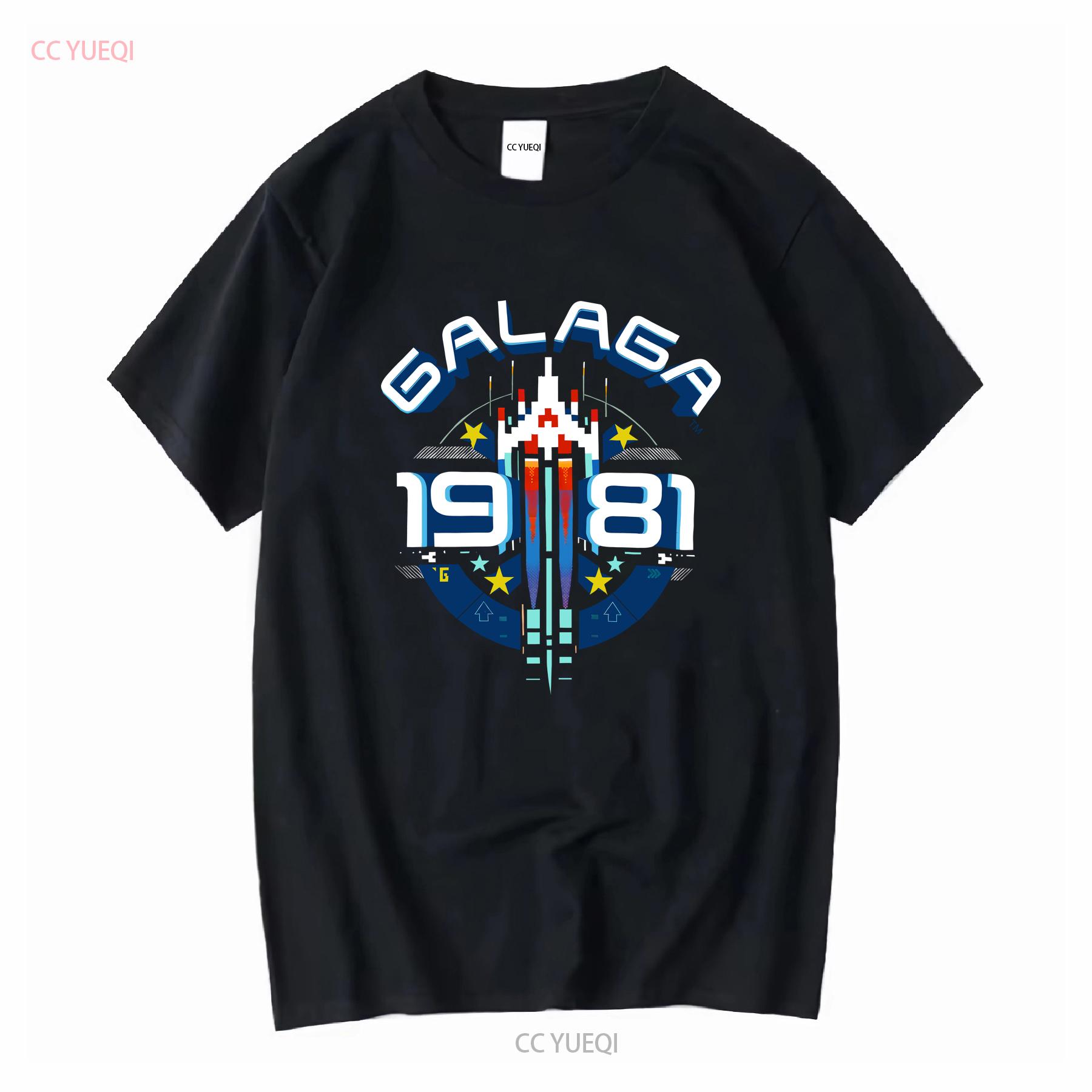 

Galaga 1981 Retro Arcade Game Men s T shirt NEW vintage Washed Stylish streetwear fashion Unisex designer clothes Comfortable 4XL