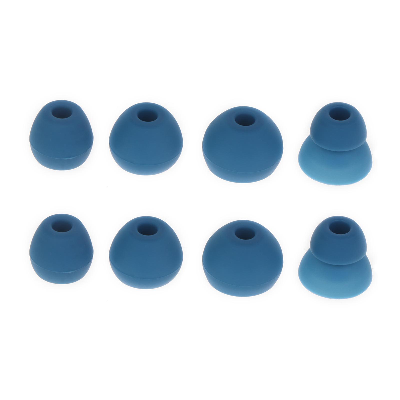 Вкладыши для наушников Beats Tour 2.0, сменные вкладыши, вкладыши для наушников, вкладыши для беспроводных наушников Beats, 4 пары темно-синий