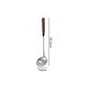 ZISIZ 304 Stainless Steel Cooking Utensil with Walnut Handle