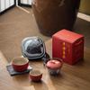 He Yu Xi Peace & Joy Green Ceramic Tea Set