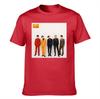 SHINee of Kpop Group Print Cotton Unisexs TShirt Retro Style Casual Short Sleeve Tee for Kpop Fans Daily Wear