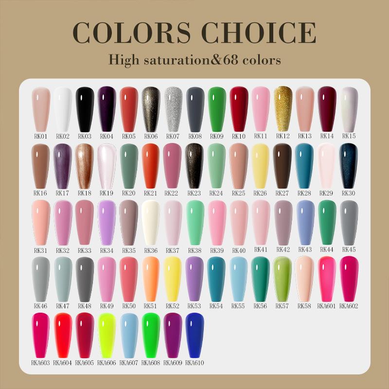 ROSALIND 5ml Shiny Bright Nail Gel Pen 58 Colors For Nail Art Design LED/UV Lamp Base Top Coat
