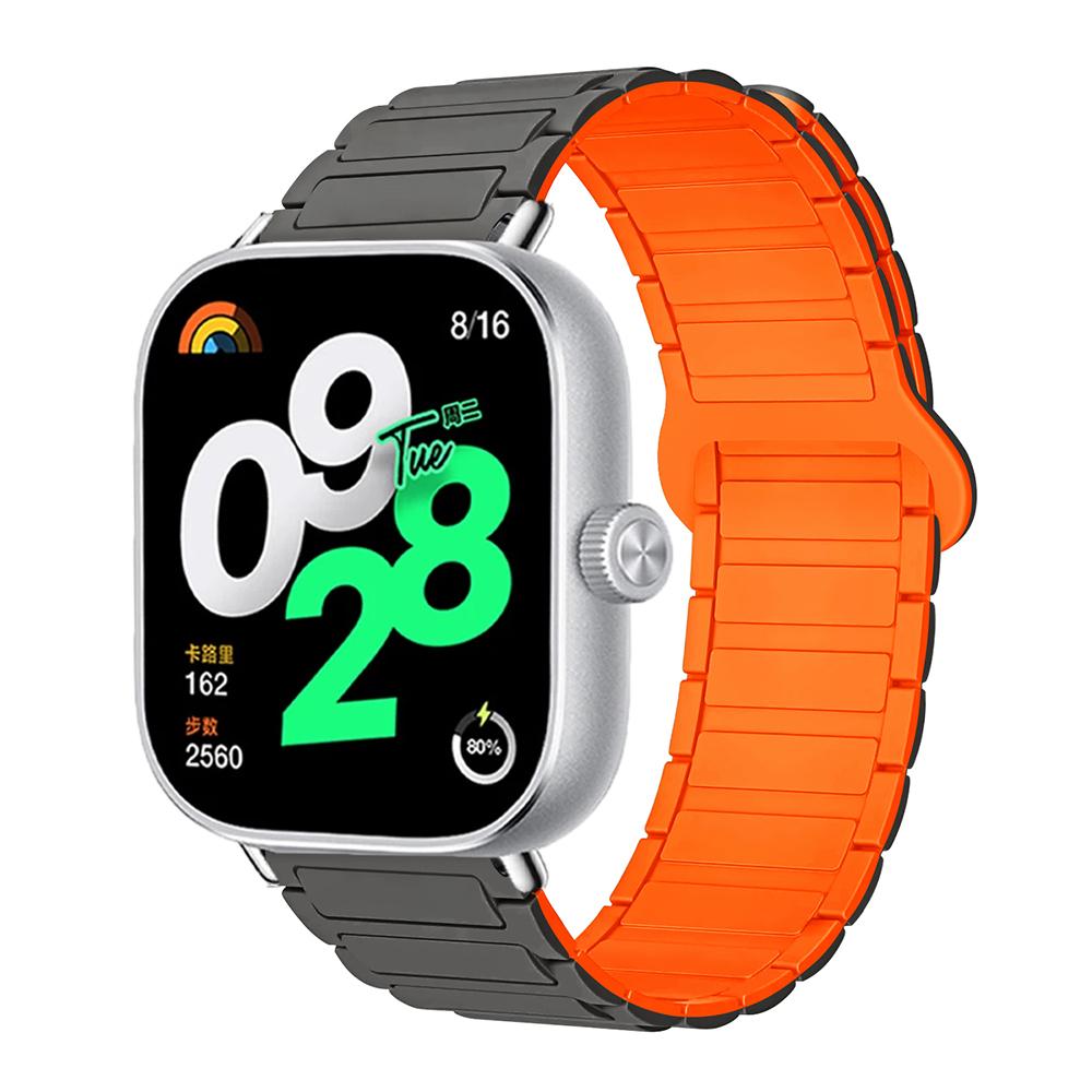 Magnetický náramek pro řemínek Redmi Watch 4 Silikonové pásky pro Xiaomi Mi Band 8 9 pro Řemínek k hodinkám Vyměnitelné příslušenství Correa