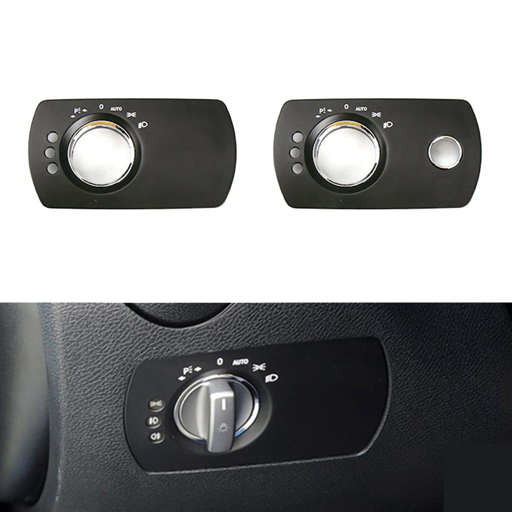 Headlight Switch Panel Trim Cover For SLK Class W171 Before 2010 Headlight Switch Buttons Panel Cover Trim