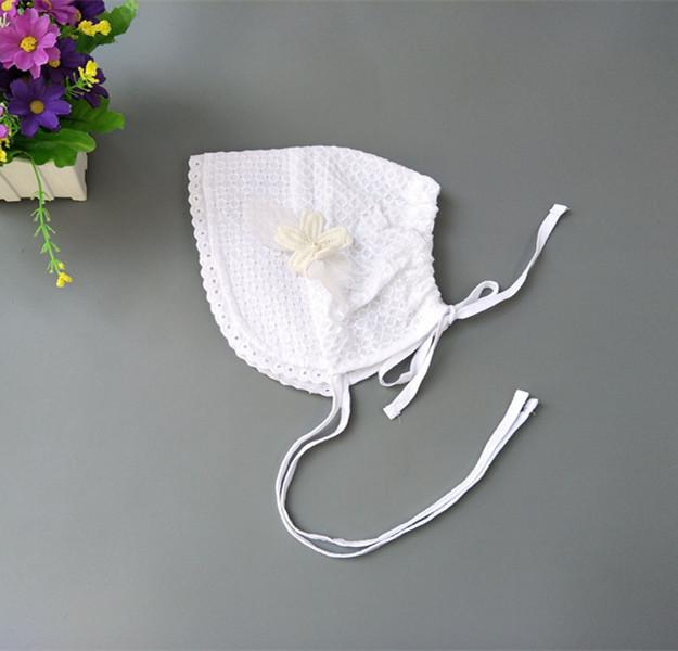 Детские шляпы, Весенне-летние кружевные шляпы-принцессы, Солнцезащитные козырьки One Size белый