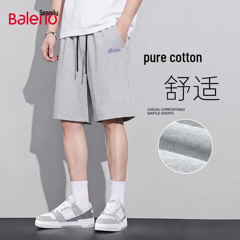 Baleno Men s Heavyweight Cotton Loose Fit Shorts 5XL