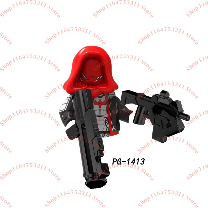 Hot-selling Toy Blocks Superhero Assembly Building Blocks Kids MINI Puzzle Brick Toy Alfred Bane Green Lantern Collection Gift