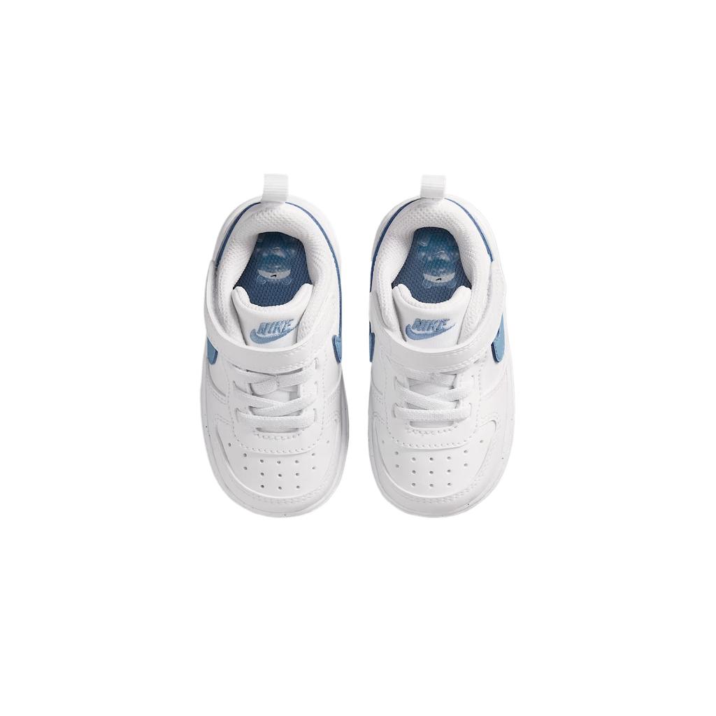 Nike Court Borough Textile, Synthetic Leather Low Top Toddler Shoes Infant And Toddler IR4000-100