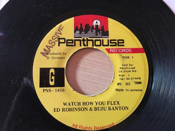 

7-дюймовая пластинка ED ROBINSON & BUJU BANTON - Смотри, как ты выпендриваешься PNS1416 Penthouse Recor 1995 Ямайка Регги, Ска и Даб Б/У