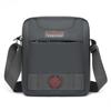 Casual Men Shoulder Bag With Letter Pattern And Polyester Lining For Work And Travel