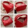 Small Bag Pu Leather Handbag Candy Color Crescent Bag Fashion Underarm Bag  Travel