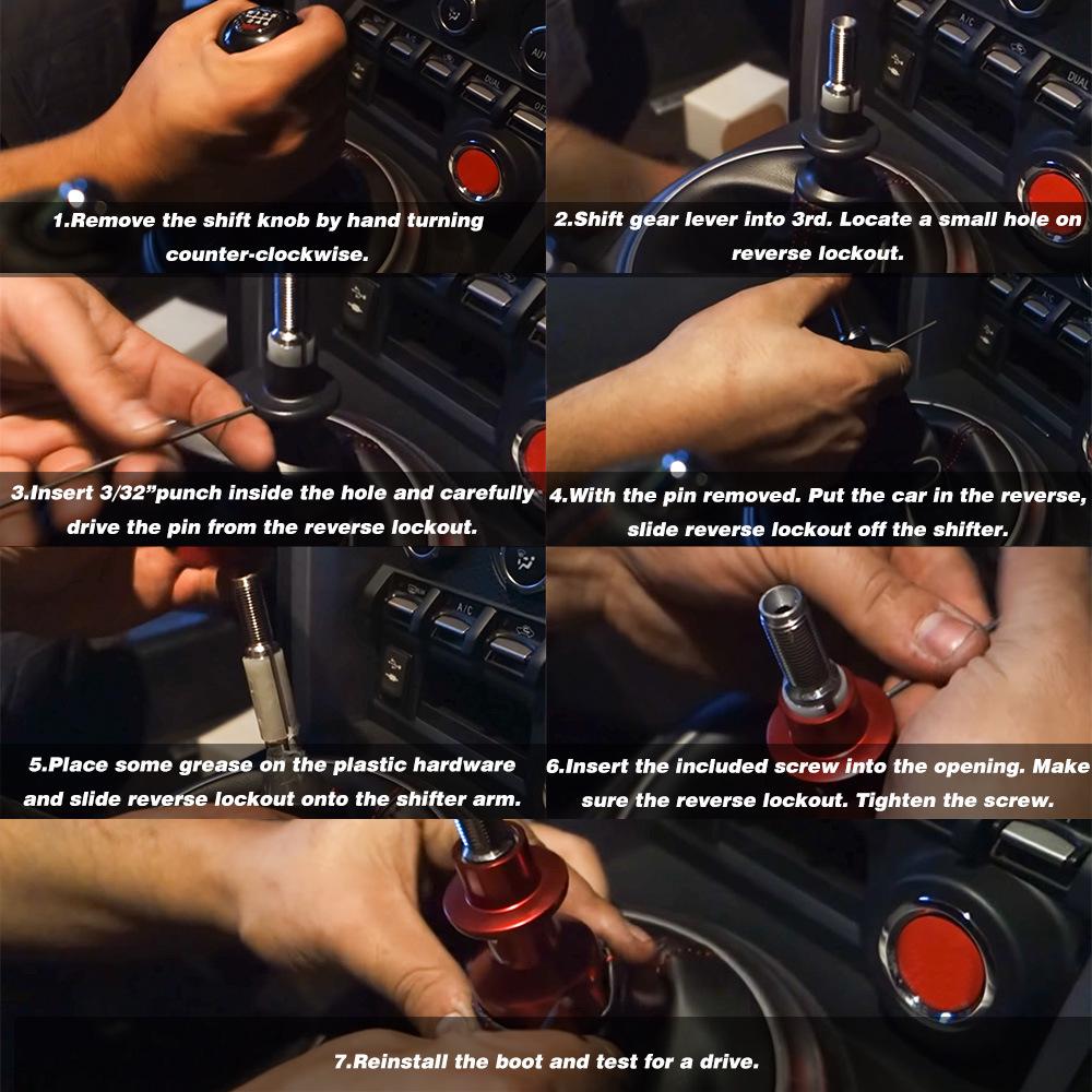 Subaru BRZ & Toyota FT86/GT86 Gear Lever Limiter Accessories