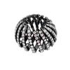 Trendy Matte Bird's Nest Hair Curler: Versatile Claw and Ponytail Ring for Effortless Styling In Europe and America.
