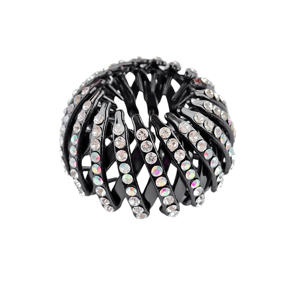 Trendy Matte Bird's Nest Hair Curler: Versatile Claw and Ponytail Ring for Effortless Styling In Europe and America.