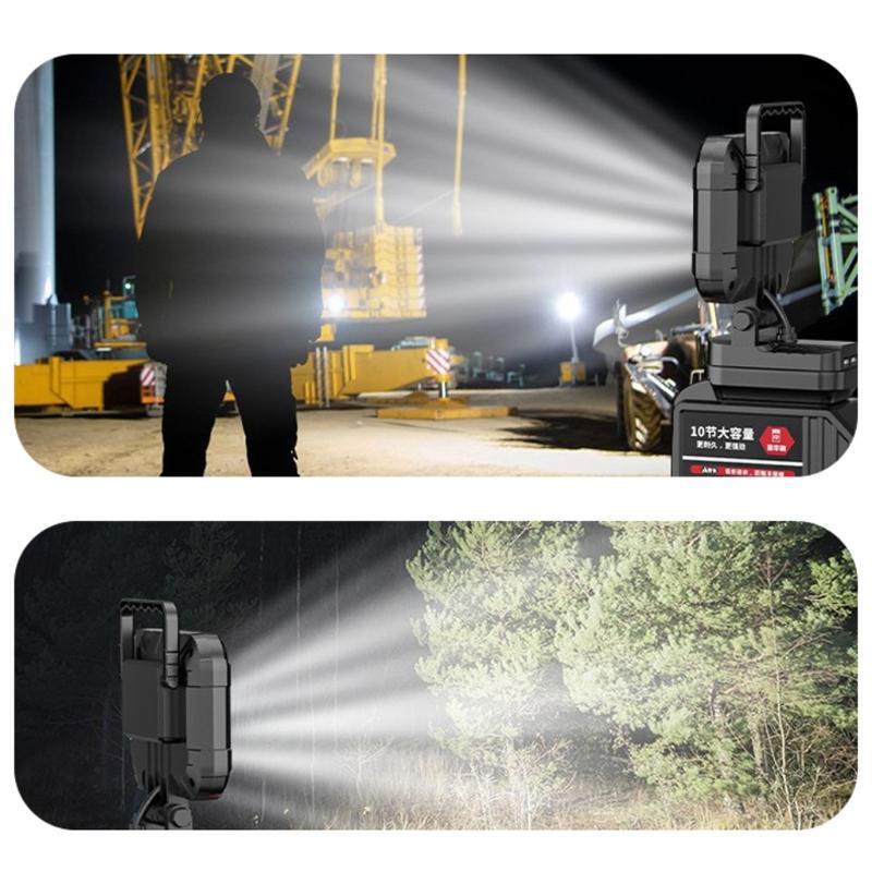 4Inch 3000Lumens Cordless LED Work Light With Double USB Charging Port For DCB206 20V batteries Camping Fishing Light