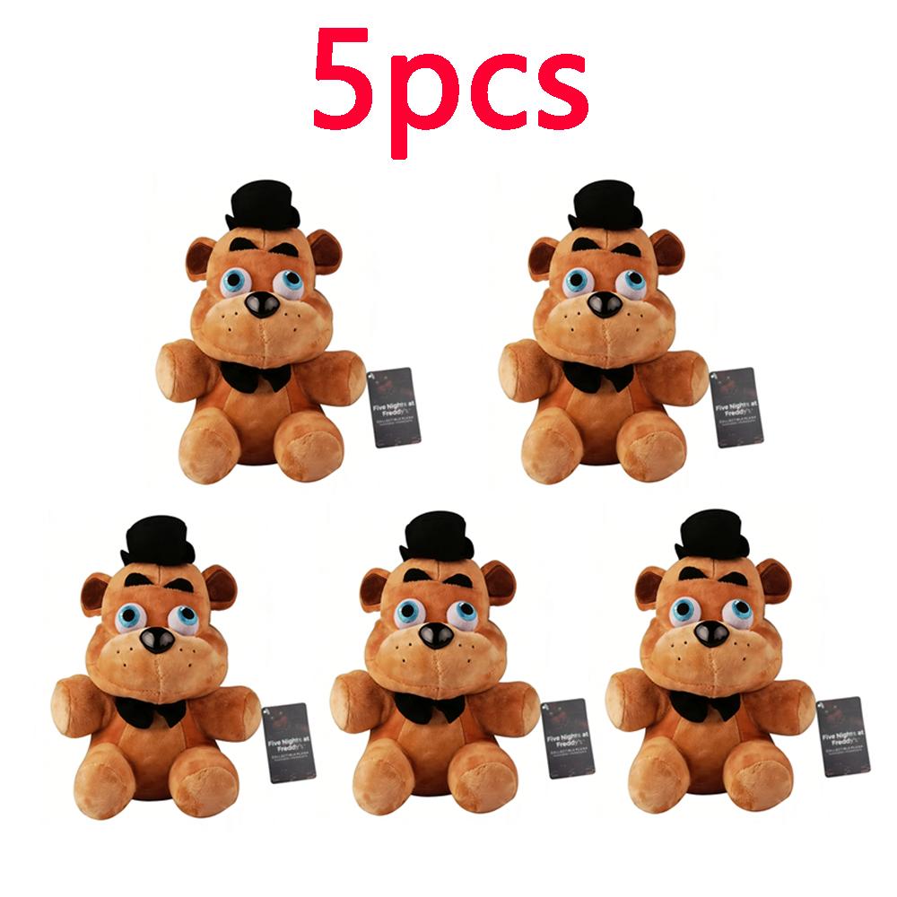 Neue Cartoon Fünf Nächte bei Freddy Fnaf Niedliche Plüschtiere Spielpuppe Bonnie Bär Foxy Stoffpuppe Freddy Spielzeug für Kinder Geschenk