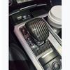 Carbon Fiber Inner Gear Shift Panel Cover Trim Fits For Kia Stinger GT2 2018-22