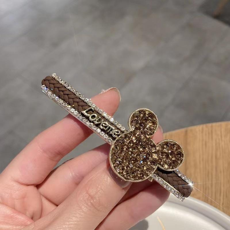 Fashion Bow, Duckbill Clip, Small Fresh Hairpin, Headgear, High-End Hairpin, Bangs, Side Clip.