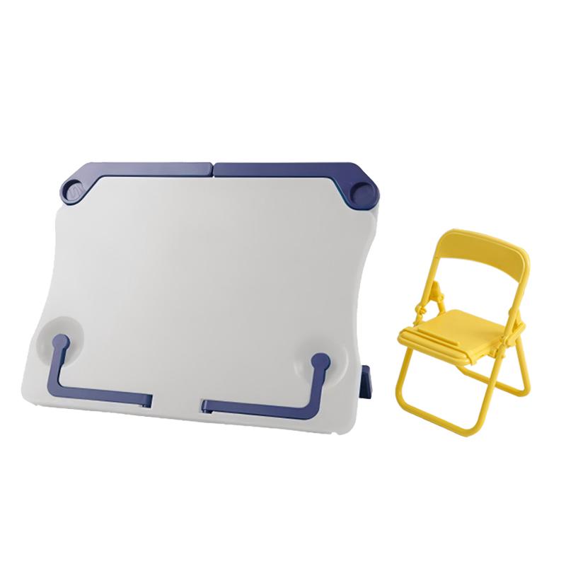 Portable Desk Mobile Phone Tablet Folding Holder, Mulit Function Stand for Phone Pad, Universal Book Reading Music Score Stand