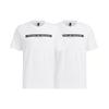 Adidas Graphic Print Sports Short Sleeve T-shirt Men Tops White HE9949