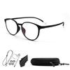 Bifocal Reading Glasses for Women and TR Blue Light Blocking Glasses S5009P [Soarea] Men, Stylish, Multifocal, Ultra-lightweight Frame, (Black, 3.5
