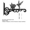 Hanging Plants Bracket Wall Planter Hook with Screws Stable Structure Rust-Proof Easy To Install Bird Feeders Wind Chimes Hanging Hook