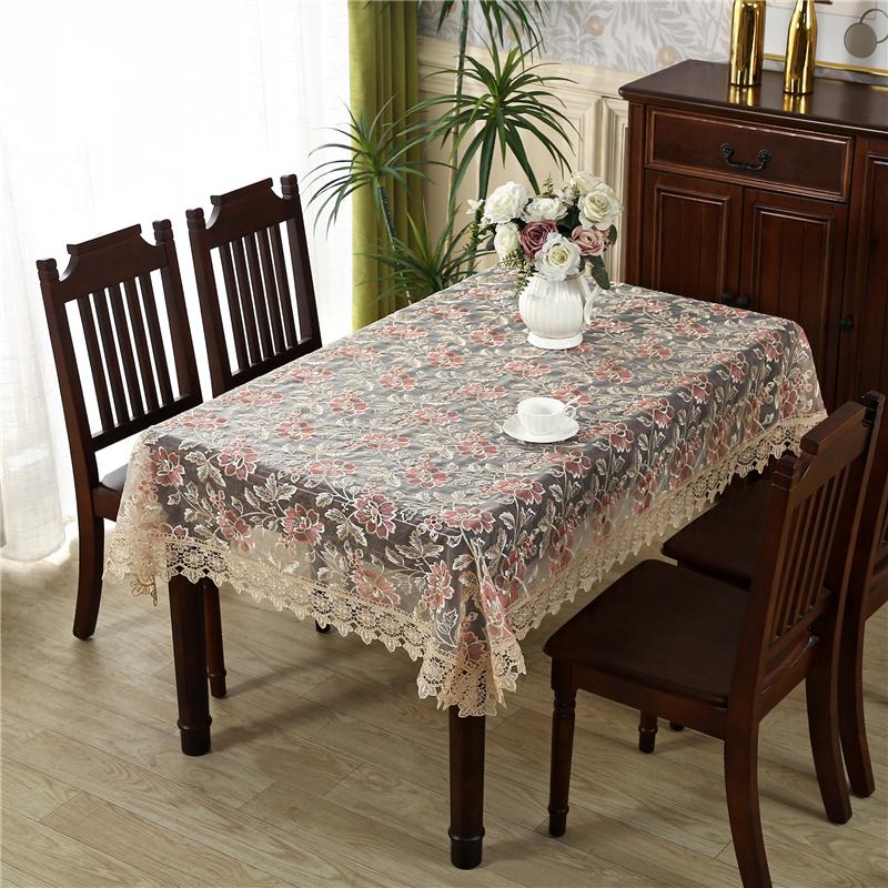 

Роскошная кружевная износостойкая скатерть для журнального столика в скандинавском стиле, бытовая пылезащитная скатерть, декоративная скатерть, домашний текстильный декор 40*180cm