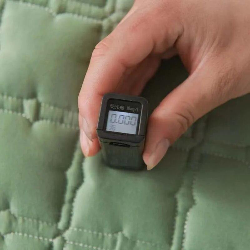 Husă de saltea matlasată super-impermeabilă, pentru o singură persoană, din bumbac brut, matlasat anti-umedare, cearșaf de pat nu este inclusă Față de pernă