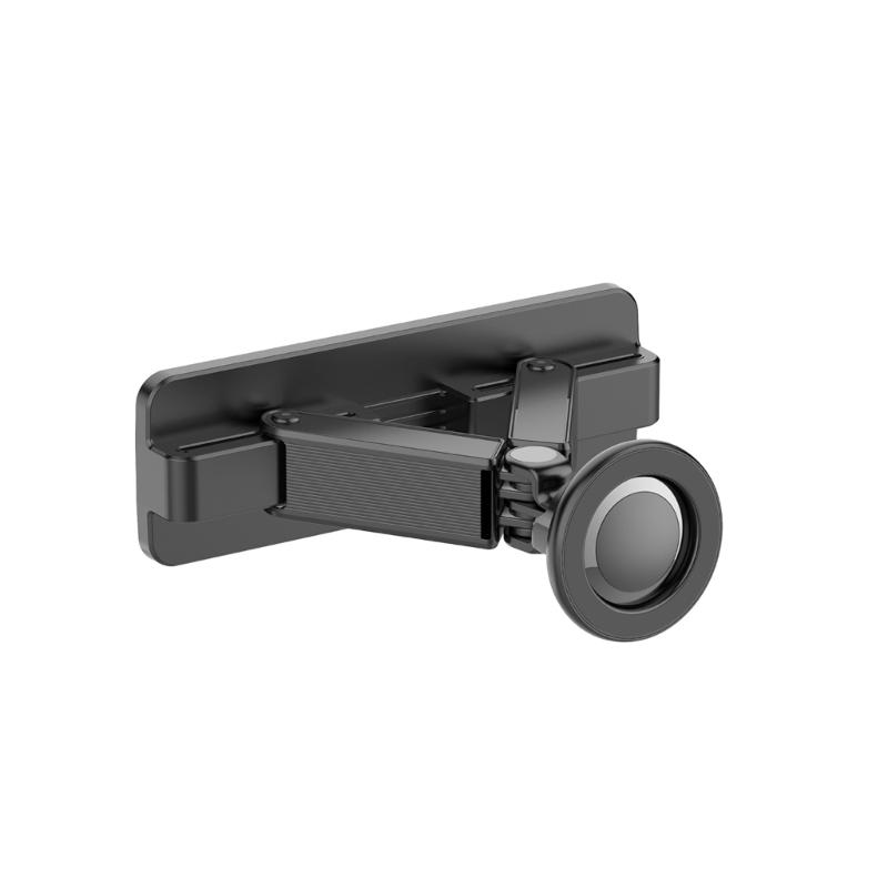 

Adhesive Swiveling Wall Mount Holder For Big Screen Devices Up To 12.9inch permanent Base With firm hold чорний