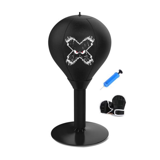 Desktop Punching Bag with Silicone Suction Cup Stress Relief Boxing Speed Ball Kids Adults Reaction Speed Training Boxing Bag Home Office Desk Toy