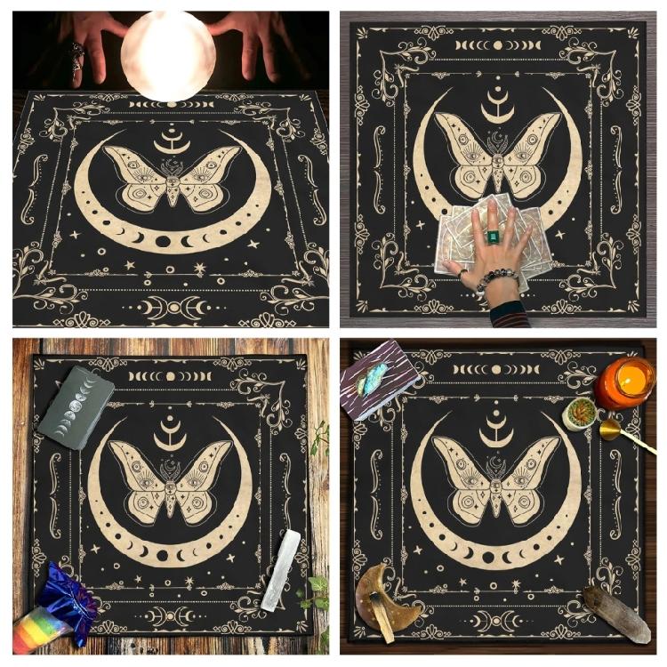 Tarot Card Tablecloth Altars Cloth Astrology Divinations NonSlip Mat Tapestry