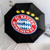 FC Bayern Munchen Pattern, Automatic Folding Umbrella, Portable and Foldable Design, 8 Ribs, a Christmas or Birthday Gift.