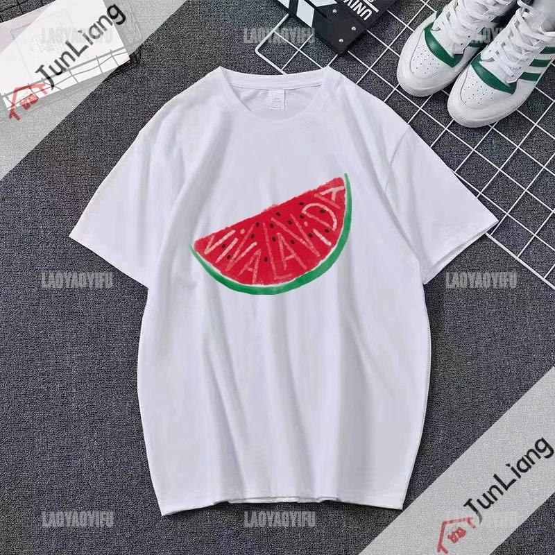 

Watermelon Pattern Summer Cool Breathable Shirt Youth Mens Unisex Womens Cute S