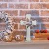 10PCS Wooden Crosses Standing Candlestick Projection Jesus Crucifix Christian Baptism Table Centerpieces First Communion Decor
