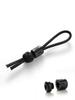 VIPERADE VAB5 PEI Paracord Knife Lanyard Beads with 6 Slots for DIY Glow EDC Beads for Knife Pocket Tool Keychain Pendant Beads, Tubes, Flashlights,