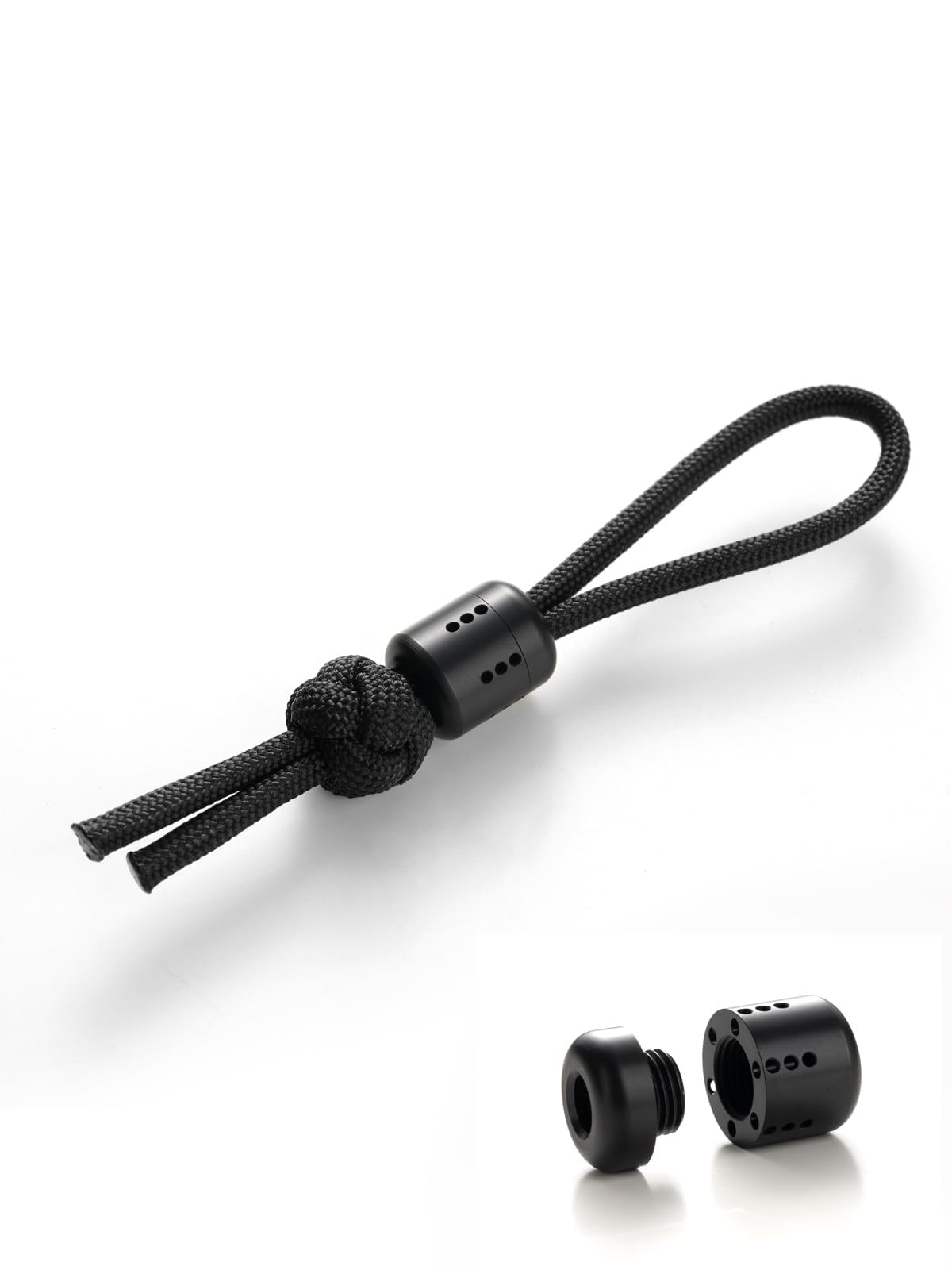 

VIPERADE VAB5 PEI Паракорд Темляк для Ножа Бусины с 6 Отверстиями для DIY Светящиеся EDC Бусины для Ножа Карманного Инструмента Брелок Подвеска Бусины, Трубки, Фонарики, чёрный