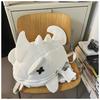 New ugly cute funny personality big shark backpack men and women casual light large capacity backpack