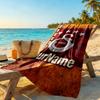 Galatasaray Customize Your Name Beach Towel Soft Durable Quick-Dry Suitable for Swimming Gym Camping Yoga Vacation