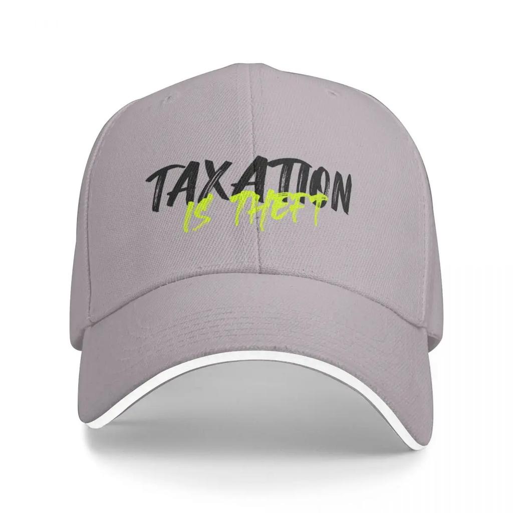 Taxation is theft Baseball Cap Rave Brand Man cap fishing caps man Mens Hats Womens