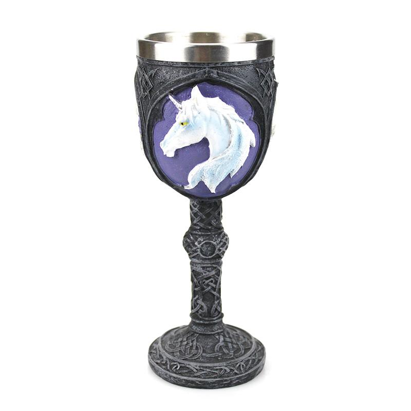 Creative 3D Gothic Wine Goblet Style Contain Dragon Claw Viking Skull Skeleton Punk Wine Glass Halloween Gifts Bar Drinkware Cup