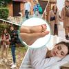 6 Paar Zehentrenner für überlappende Zehen Gel-Hammerzehenstrecker und Ballenzeh-Entlastungspads Silikon-Großzehenspreizer zur Hallux-Valgus-Korrektur