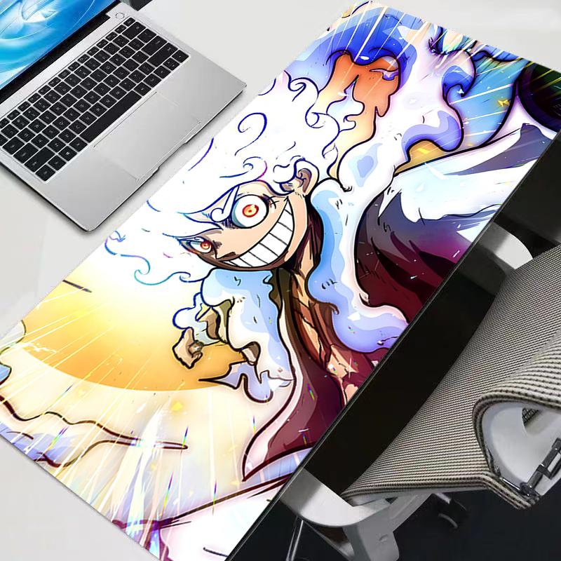 Neue Mauspads Großes One Piece Roronoa Zoro Anime Gamer Computer-Mauspad Gaming-Zubehör Tablet Varmilo Tastatur Mausepad