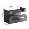 Kreative Moderne Taschentuchhalter Regale Wandmontiert Multifunktions Telefon Organisator Halter Modischer Toilettenpapierhalter