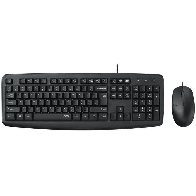 

Rapoo NX1600 Wired Silent Keyboard and Mouse Combo