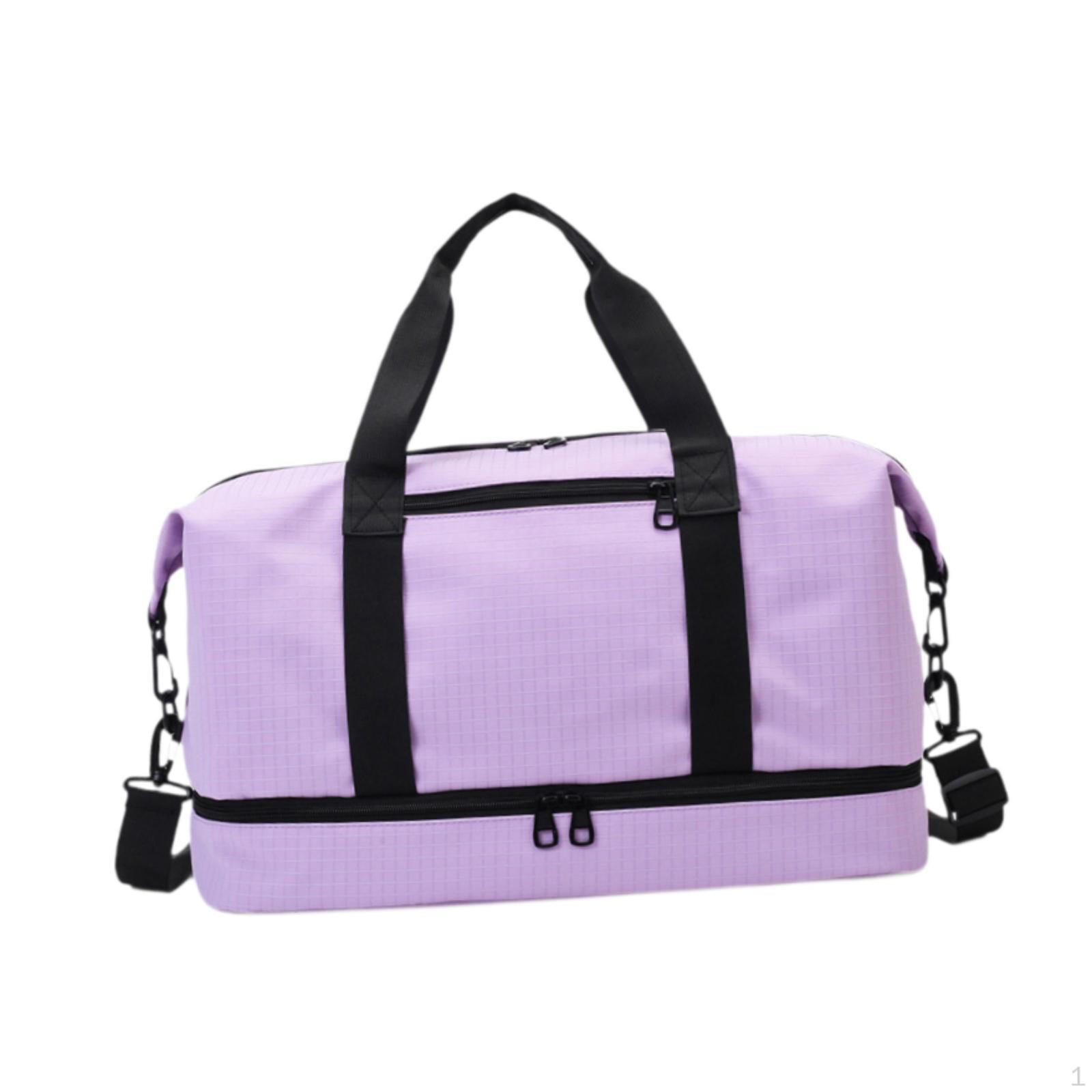 

Авіалінії Спортивна сумка Міні Дафл Тоут Вихідного дня Особиста річ Під сидіння Ручна поклажа для жінок Фіолетовий