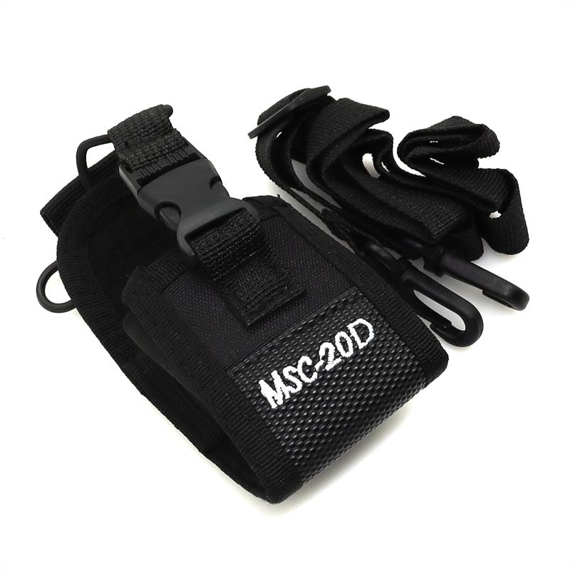 MSC-20D Walkie Talkie Bag Case Holder for Kenwood BaoFeng UV-5R BF-888S